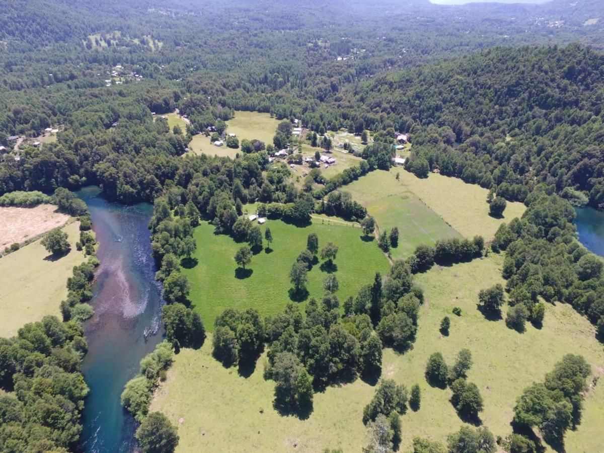 Cabanas Los Canelos Hermosa Granja En ปูกอน ภายนอก รูปภาพ