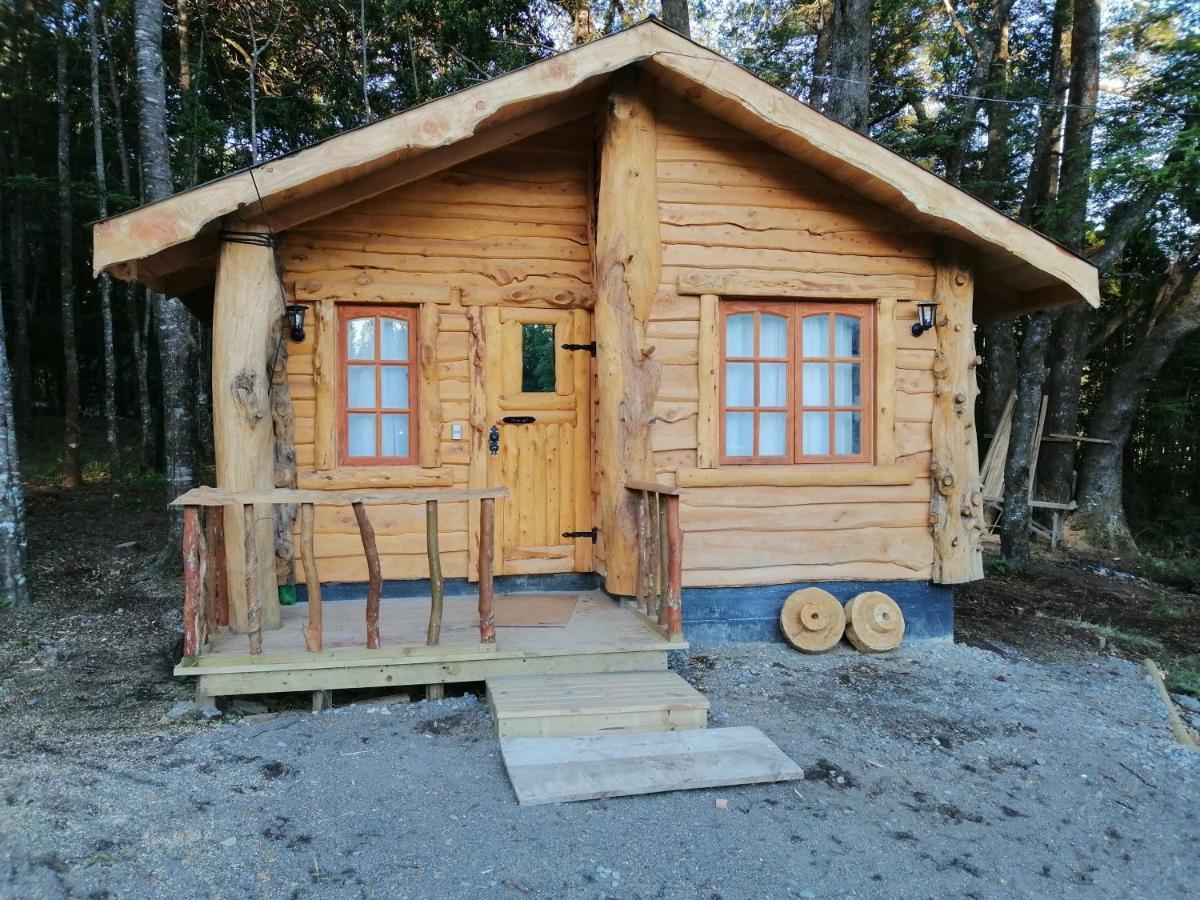 Cabanas Los Canelos Hermosa Granja En ปูกอน ภายนอก รูปภาพ