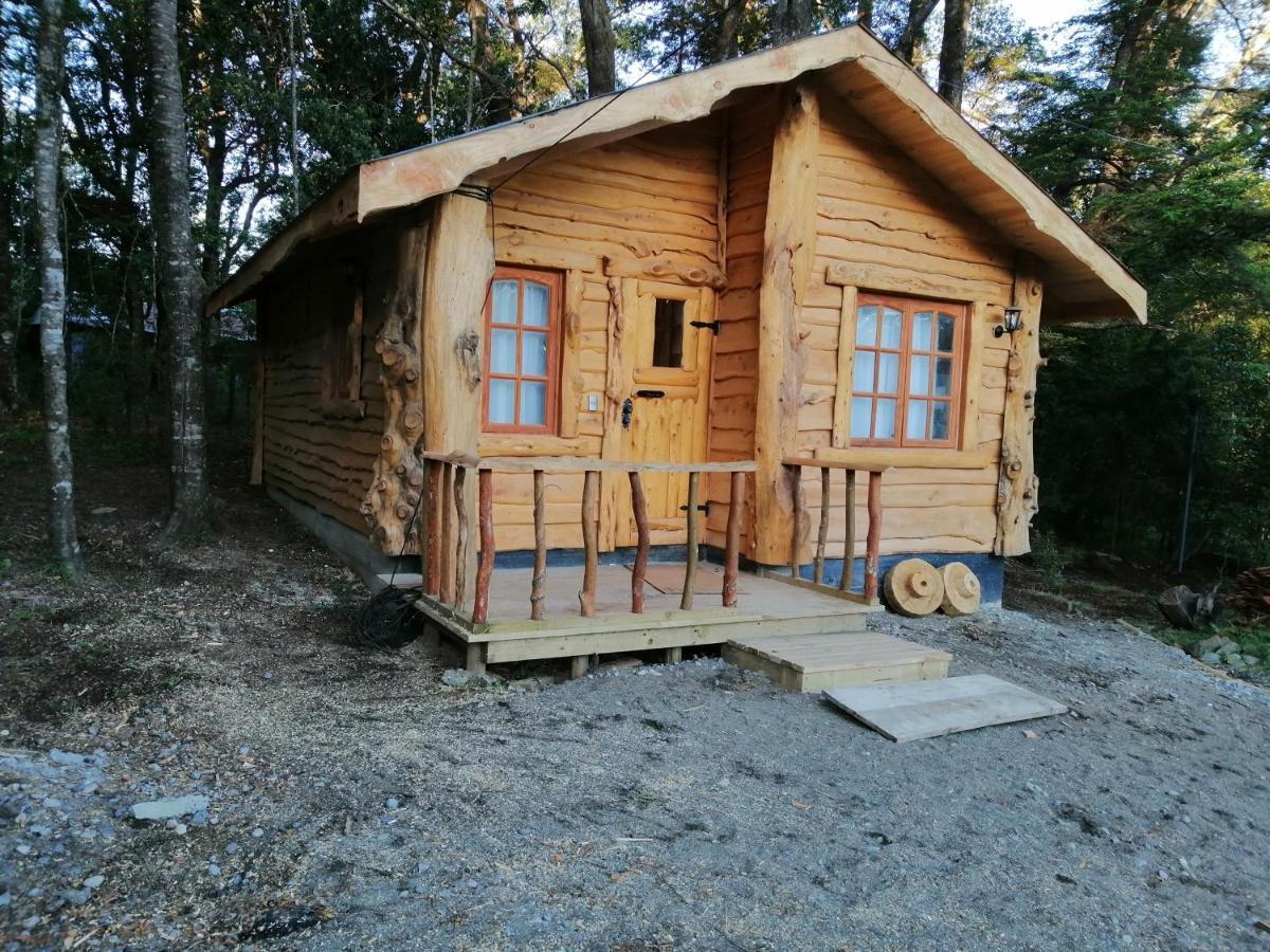 Cabanas Los Canelos Hermosa Granja En ปูกอน ภายนอก รูปภาพ