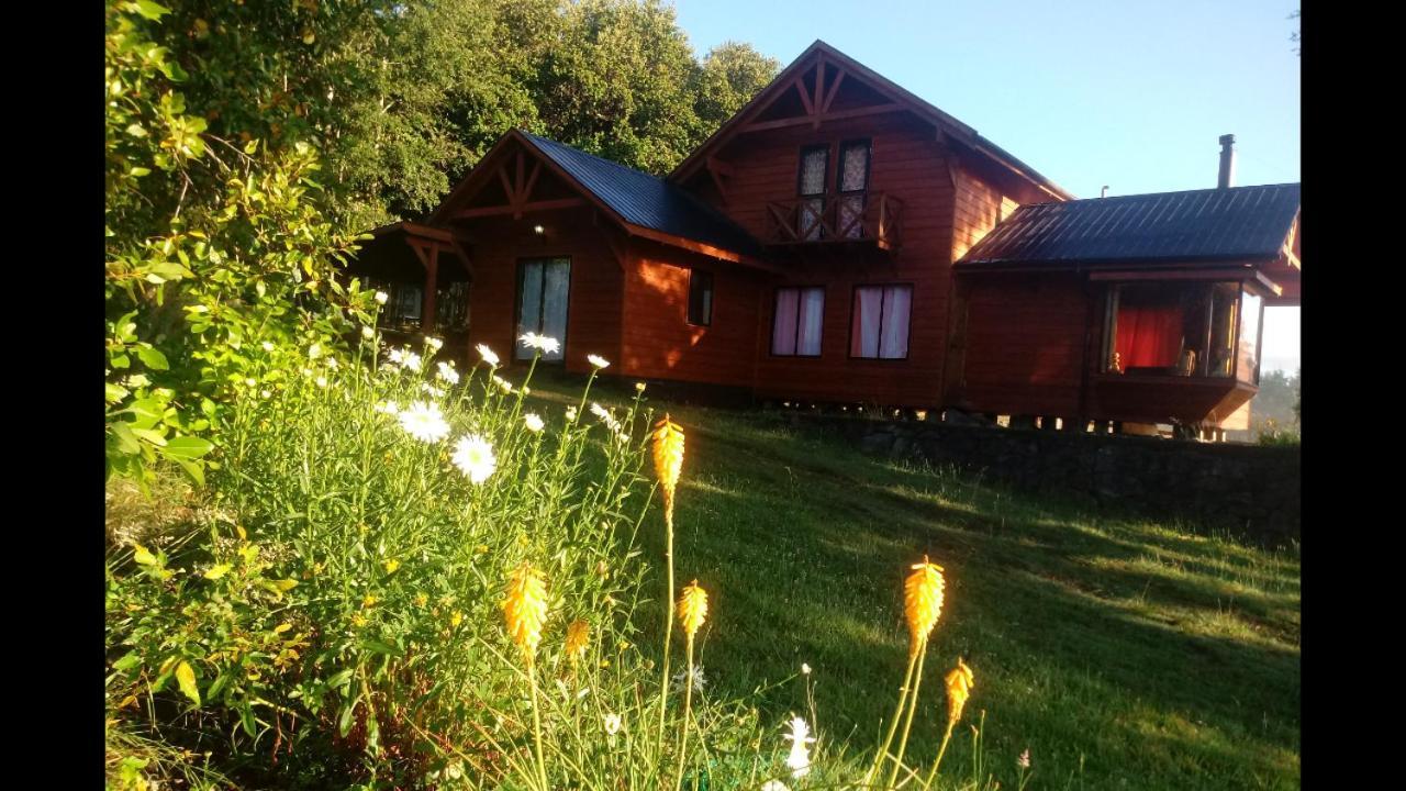 Cabanas Los Canelos Hermosa Granja En ปูกอน ภายนอก รูปภาพ