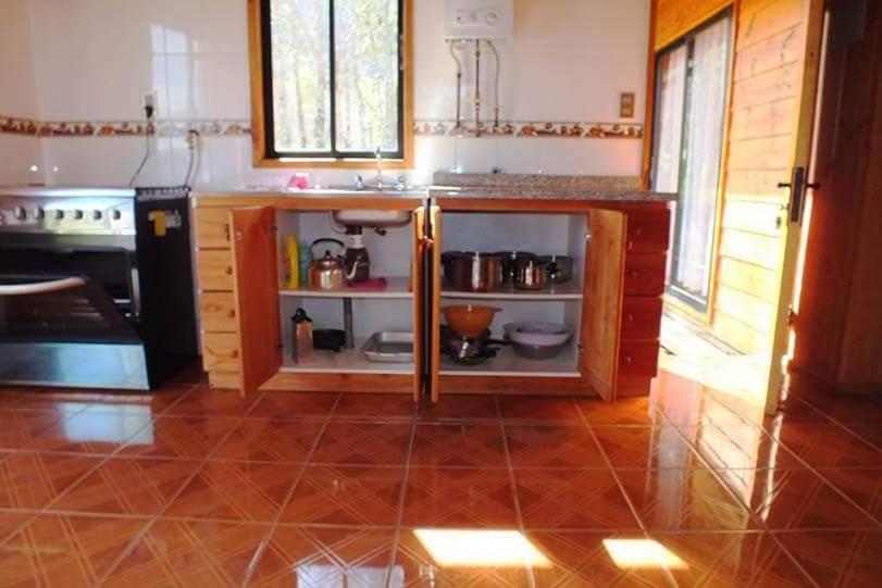 Cabanas Los Canelos Hermosa Granja En ปูกอน ภายนอก รูปภาพ