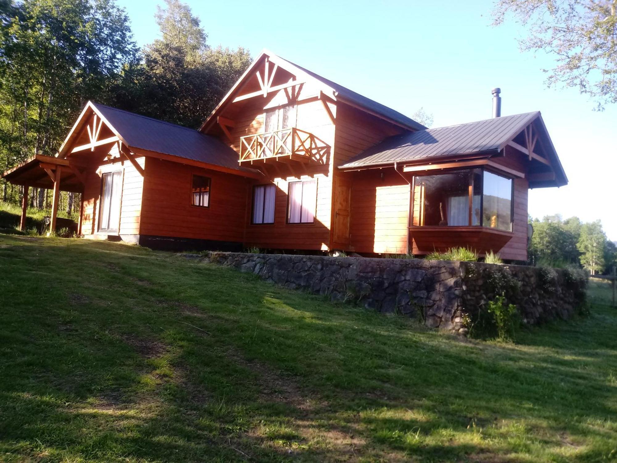 Cabanas Los Canelos Hermosa Granja En ปูกอน ภายนอก รูปภาพ