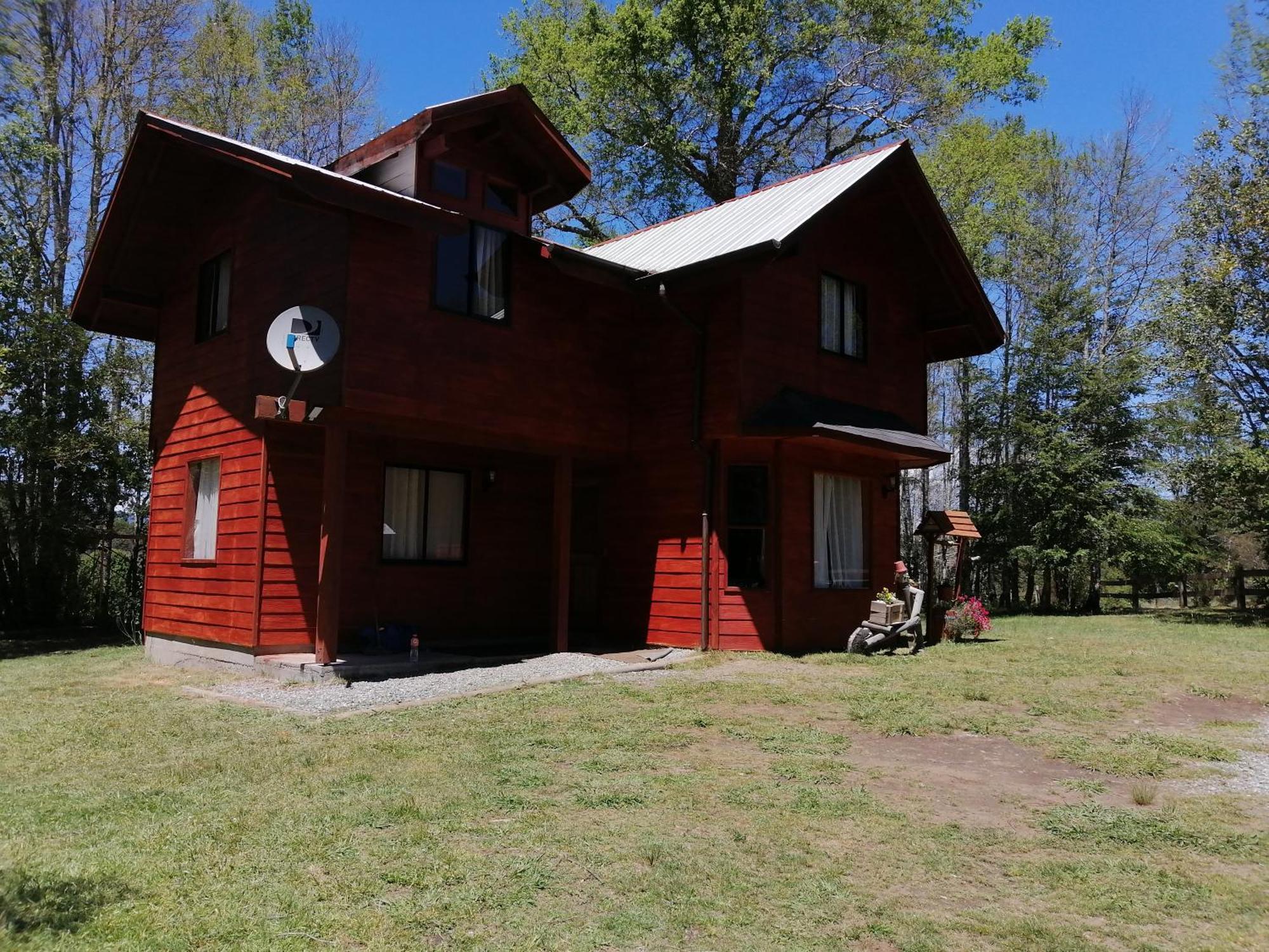 Cabanas Los Canelos Hermosa Granja En ปูกอน ภายนอก รูปภาพ