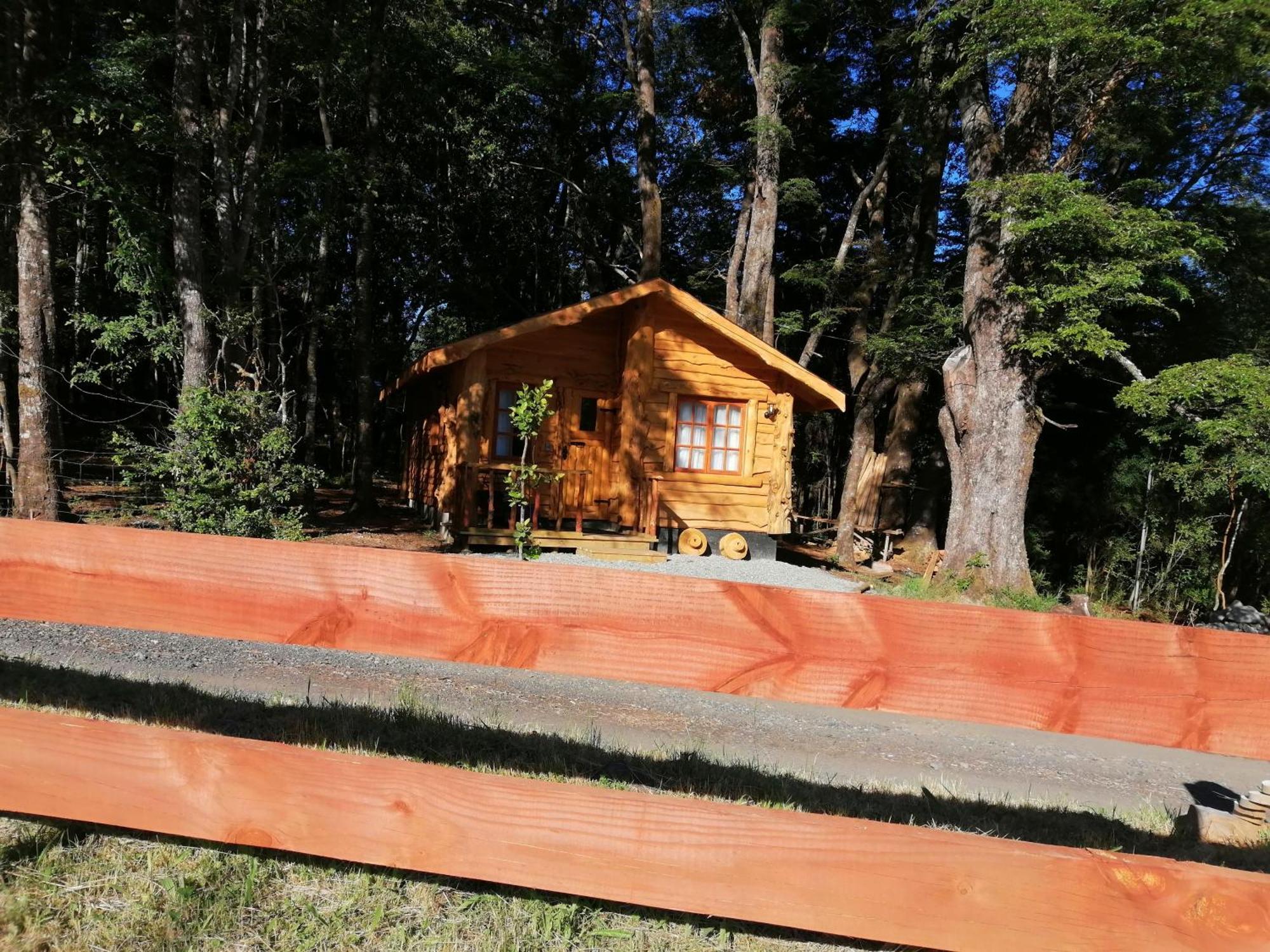 Cabanas Los Canelos Hermosa Granja En ปูกอน ภายนอก รูปภาพ