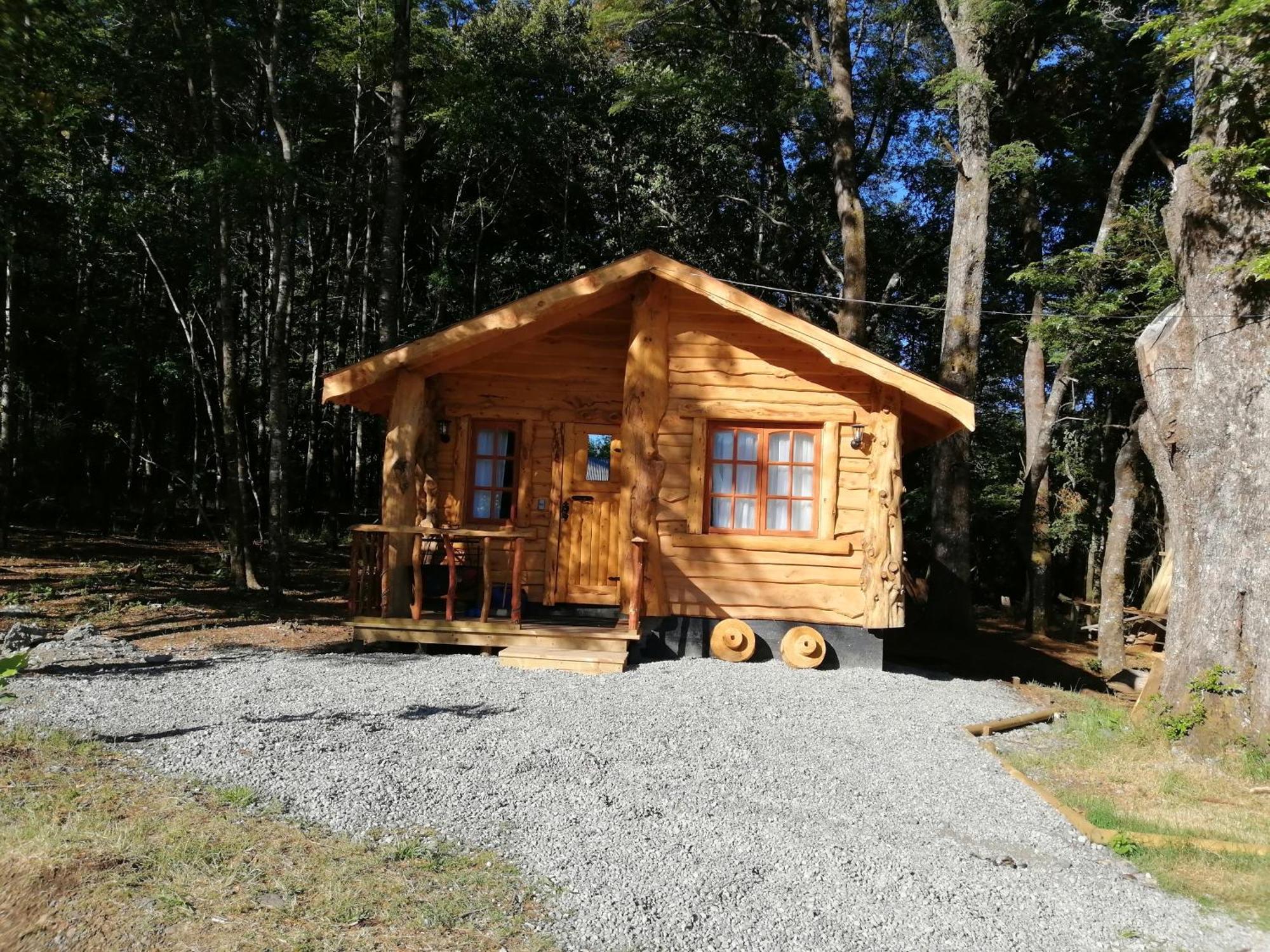 Cabanas Los Canelos Hermosa Granja En ปูกอน ภายนอก รูปภาพ