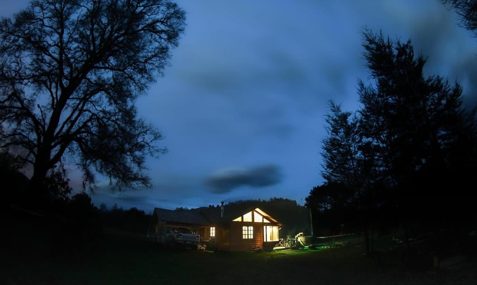 Cabanas Los Canelos Hermosa Granja En ปูกอน ภายนอก รูปภาพ