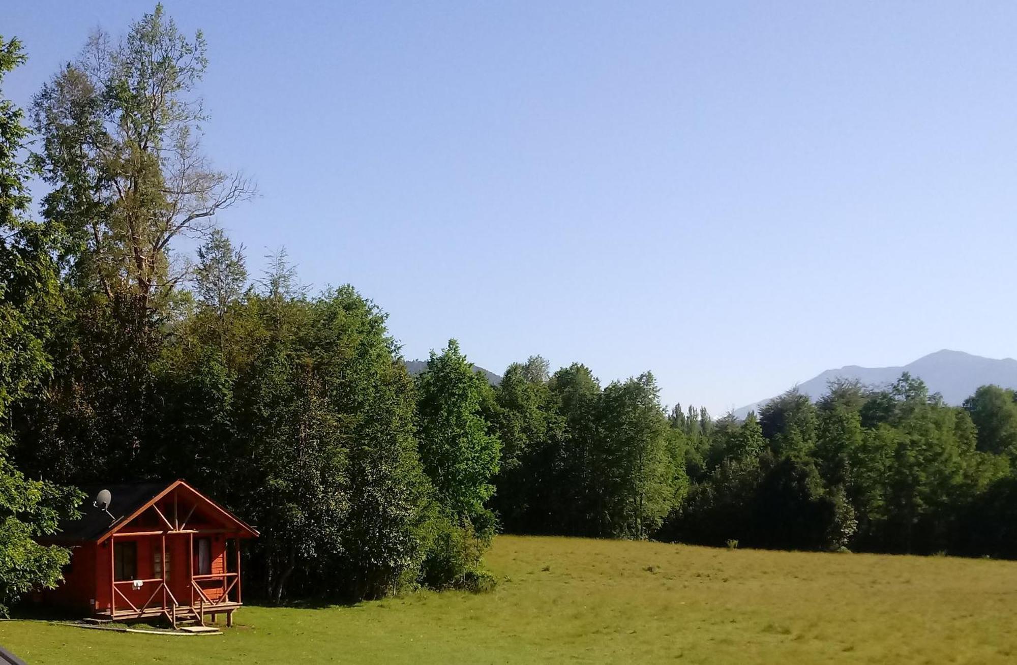 Cabanas Los Canelos Hermosa Granja En ปูกอน ภายนอก รูปภาพ