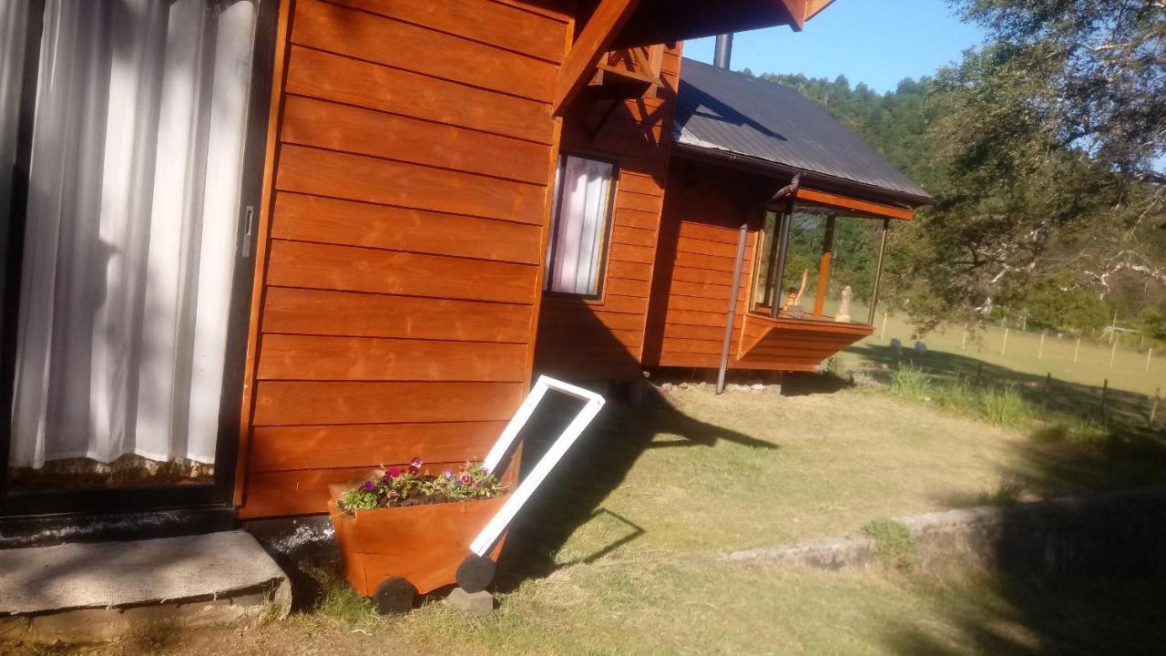 Cabanas Los Canelos Hermosa Granja En ปูกอน ภายนอก รูปภาพ